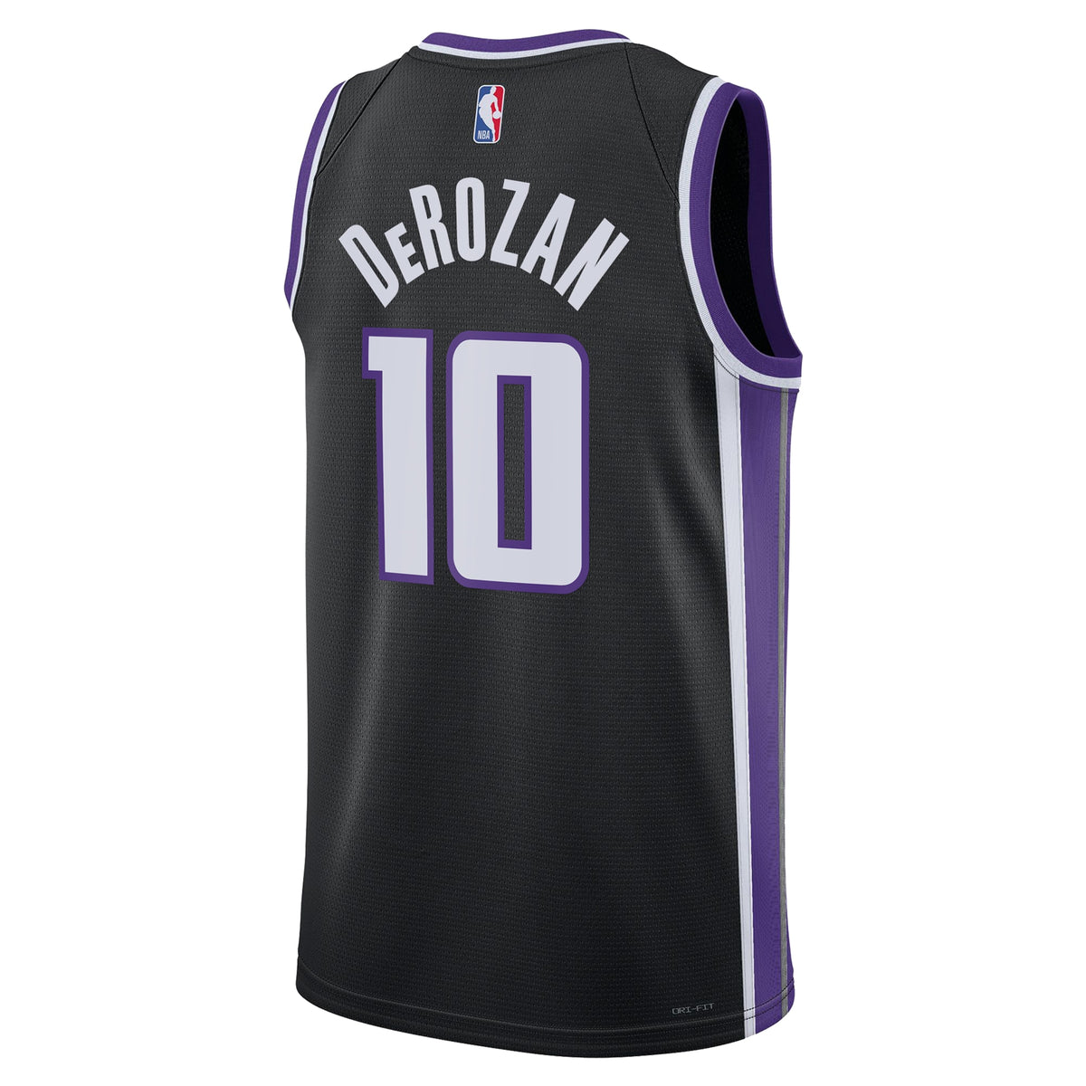 Unisex DeMar DeRozan Sacramento Kings Icon Edition Swingman NBA Basketball Jersey - Black - view 4