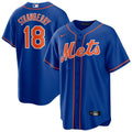 Men's New York Mets Darryl Strawberry Royal Alternate Replica MLB Baseball Jersey - view 1