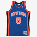 Men's New York Knicks Swingman NBA Basketball Jersey Road Latrell Sprewell 1998-99 - view 1