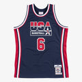 Men's USA Basketball Basketball Jersey Patrick Ewing 1992 Navy - view 1
