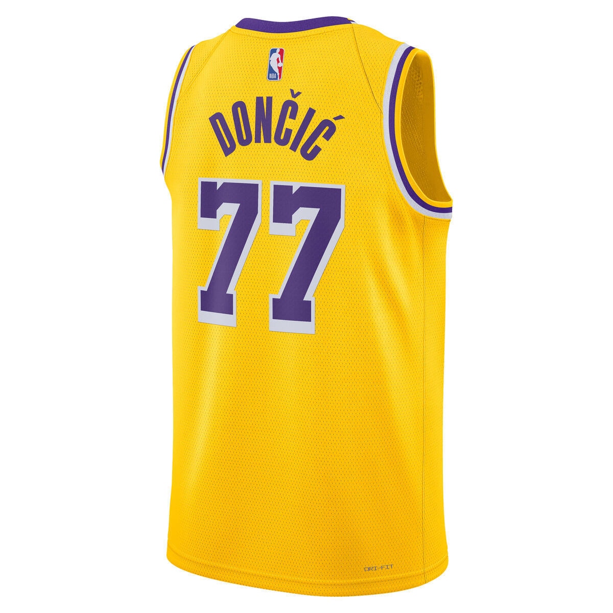 Unisex Los Angeles Lakers Icon Swingman NBA Basketball Jersey - Luka Doncic - view 4
