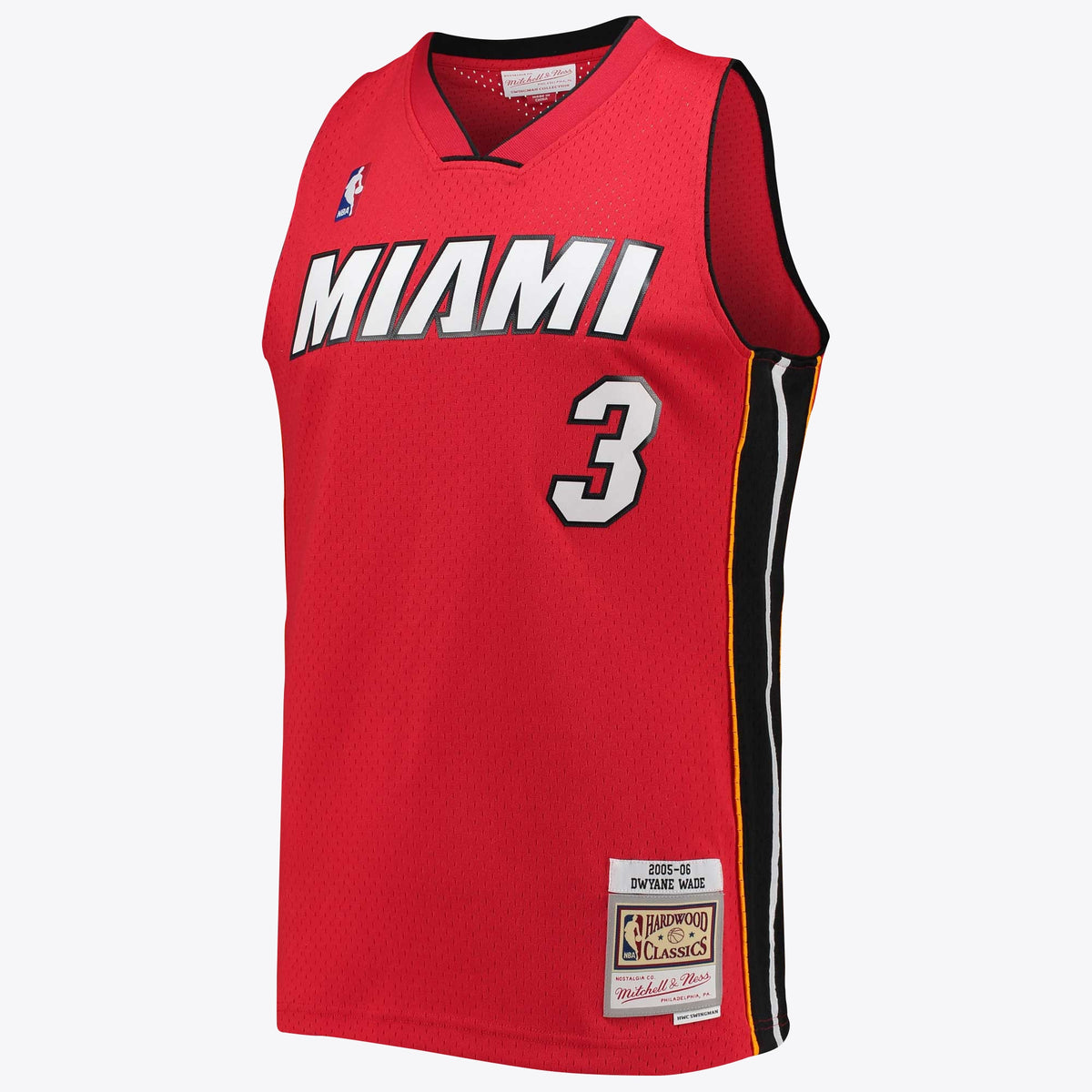 Men's Miami Heat NBA Dwyane Wade Alternate 2005 Hardwood Classics Swingman Jersey - view 3