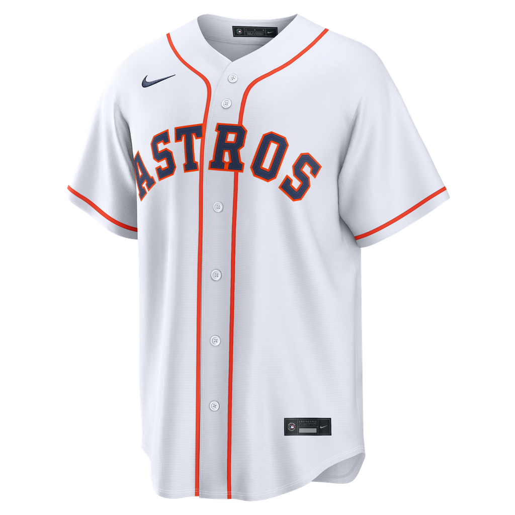 Men's Houston Astros Navy Alternate Replica MLB Baseball Jersey - view 8