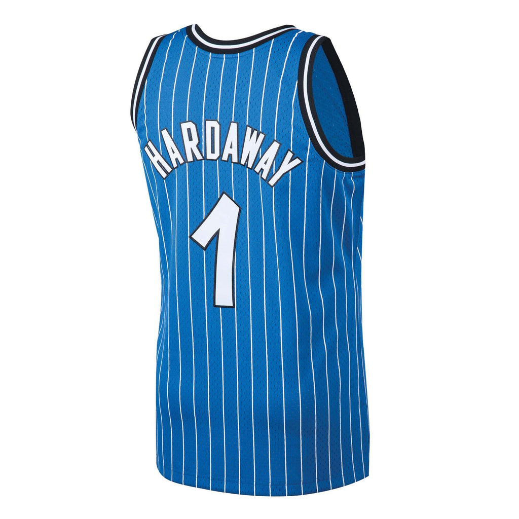Men's Anfernee Hardaway Orlando Magic Hardwood Classics Road NBA Basketball Jersey - Mens - view 4