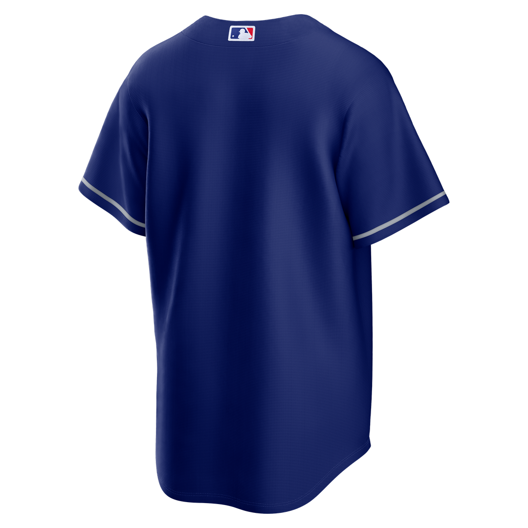 Men's Los Angeles Dodgers Royal Alternate Replica MLB Baseball Jersey - view 6
