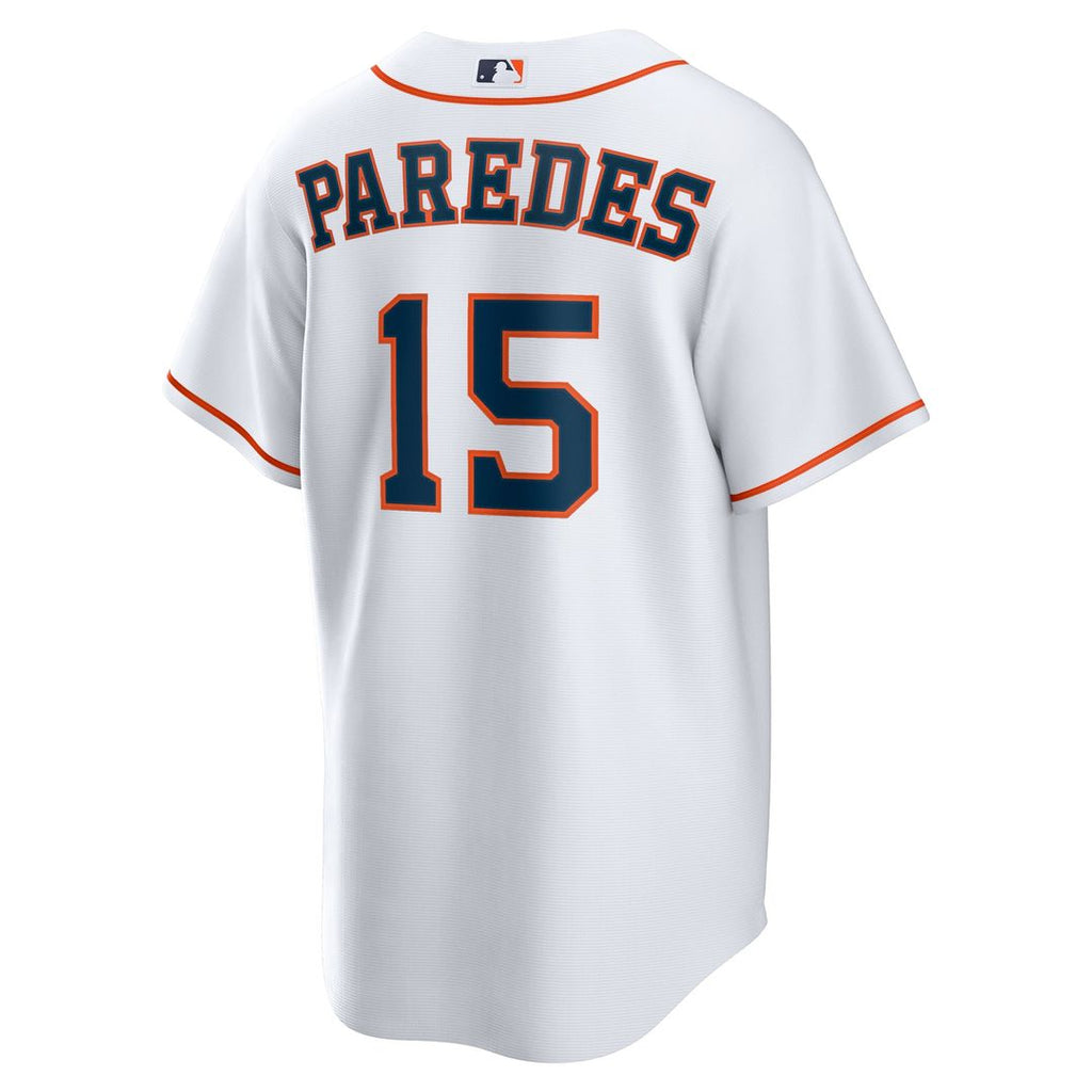 Men's Houston Astros Isaac Paredes White Home Replica MLB Baseball Jersey - view 3