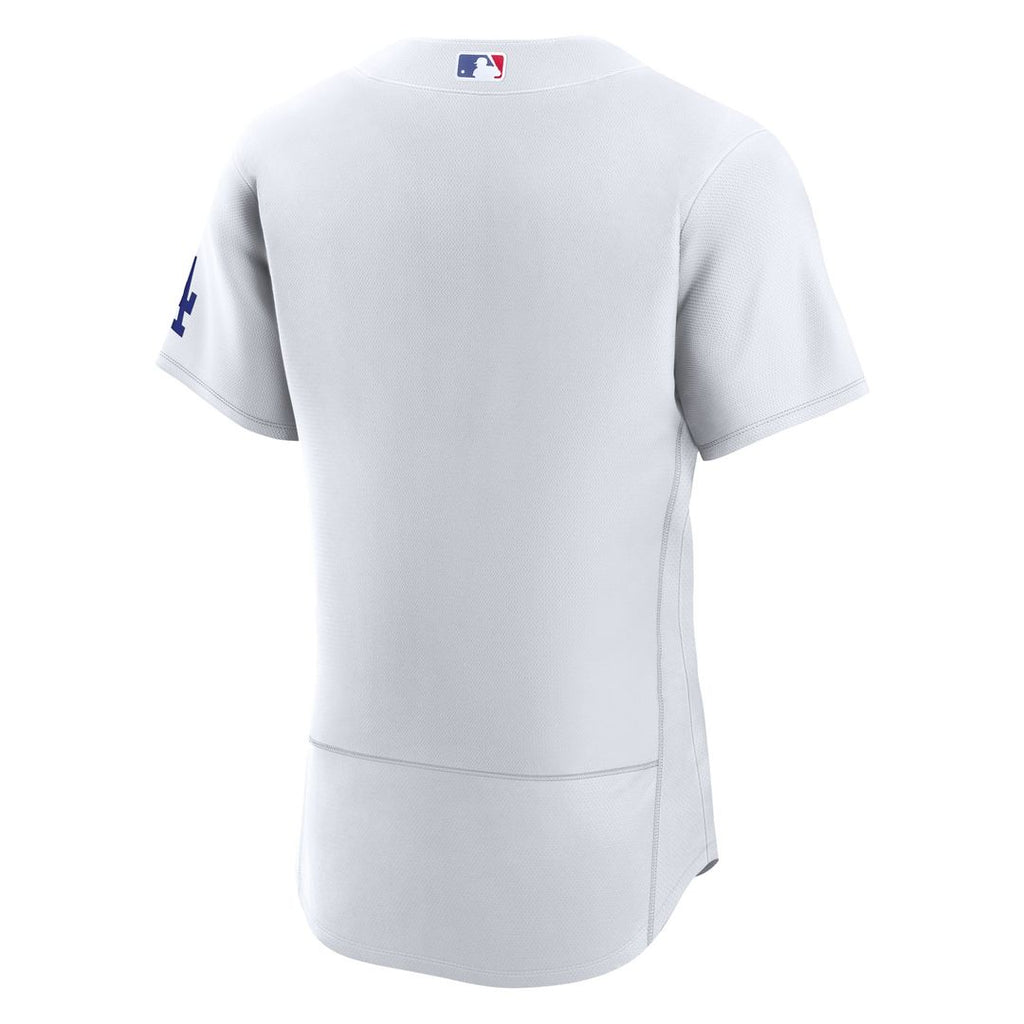 Men's Los Angeles Dodgers White Home MLB Baseball Jersey - view 3