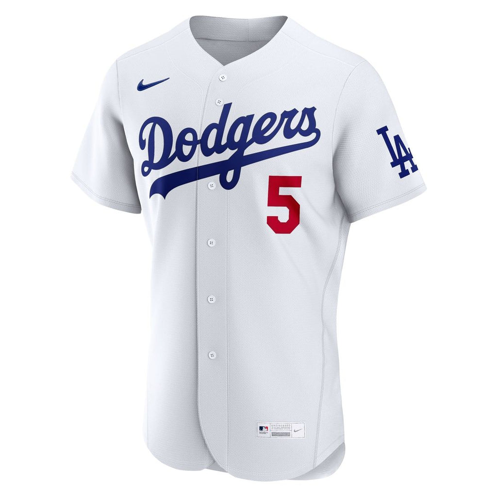 Men's Los Angeles Dodgers Freddie Freeman White Home MLB Baseball Jersey - view 2