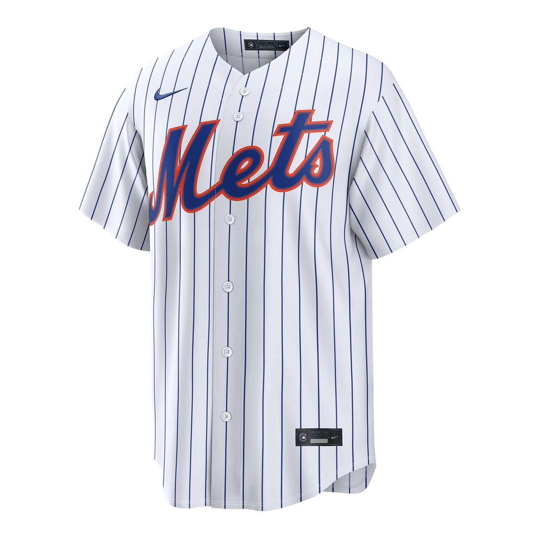 Men's New York Mets Nolan McLean White Home Replica MLB Baseball Jersey - view 2