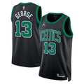 Unisex Paul George Boston Celtics Statement Edition Swingman NBA Basketball Jersey - Black - view 1