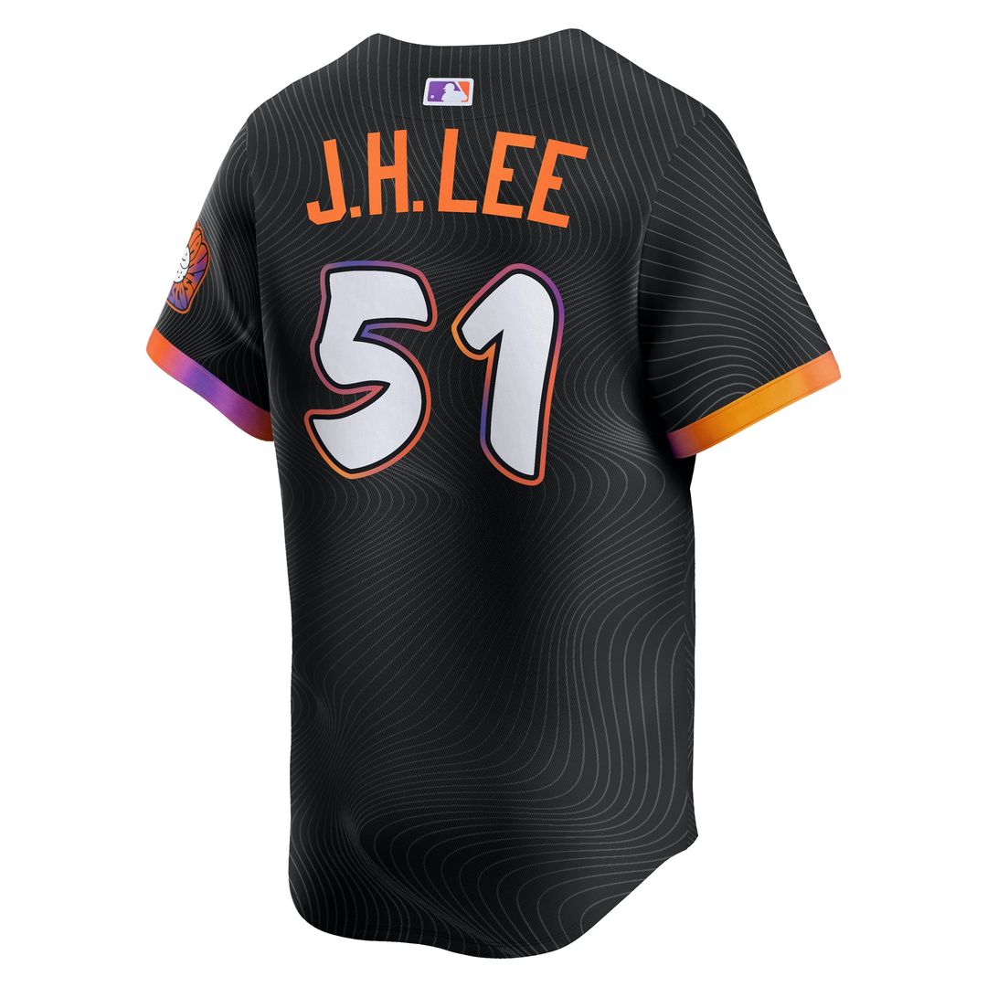 Men's San Francisco Giants Jung Hoo Lee Black 2025 City Connect Limited MLB Baseball Jersey - view 3