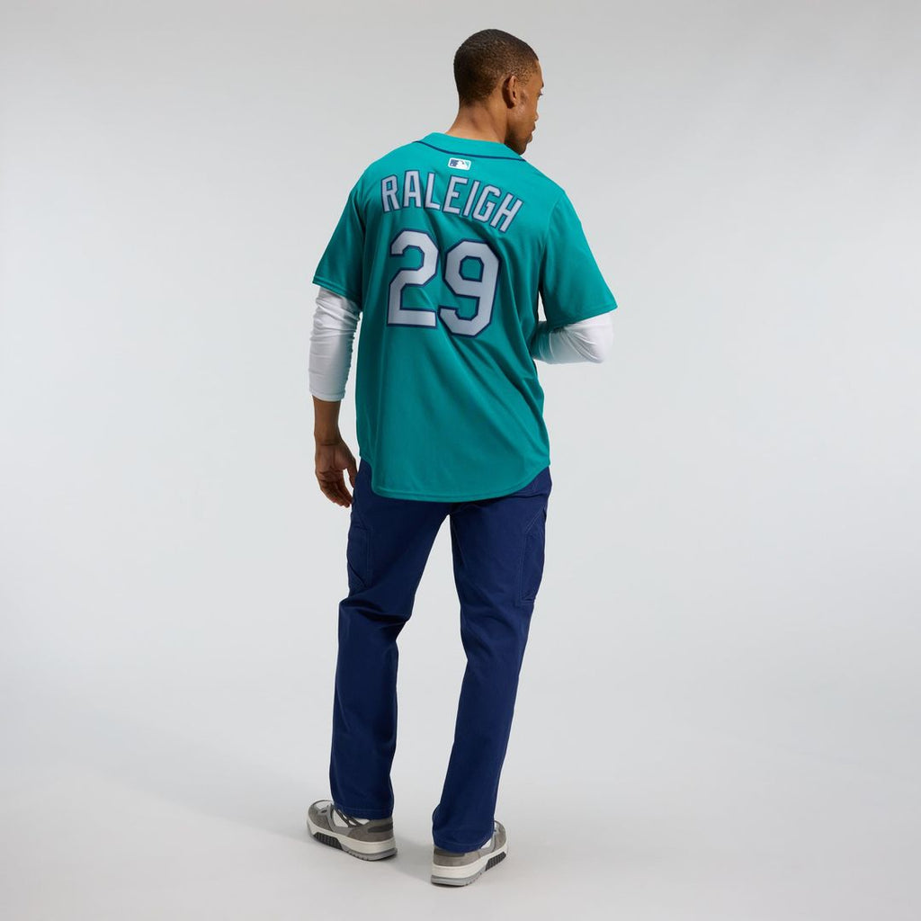 Men's Seattle Mariners Cal Raleigh Teal Alternate Limited MLB Baseball Jersey - view 20