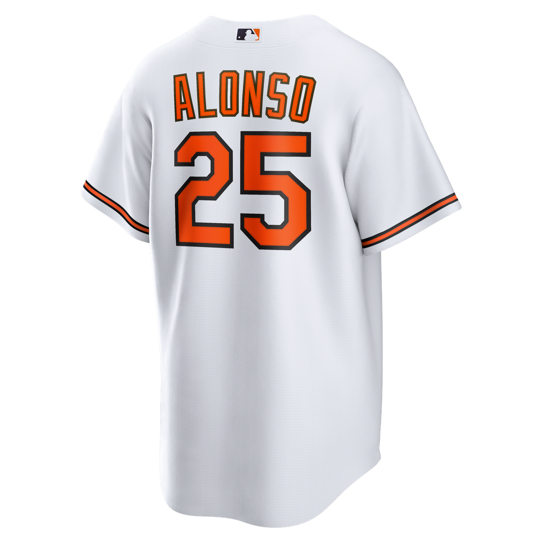 Men's Baltimore Orioles Pete Alonso White Home Replica MLB Baseball Jersey - view 3