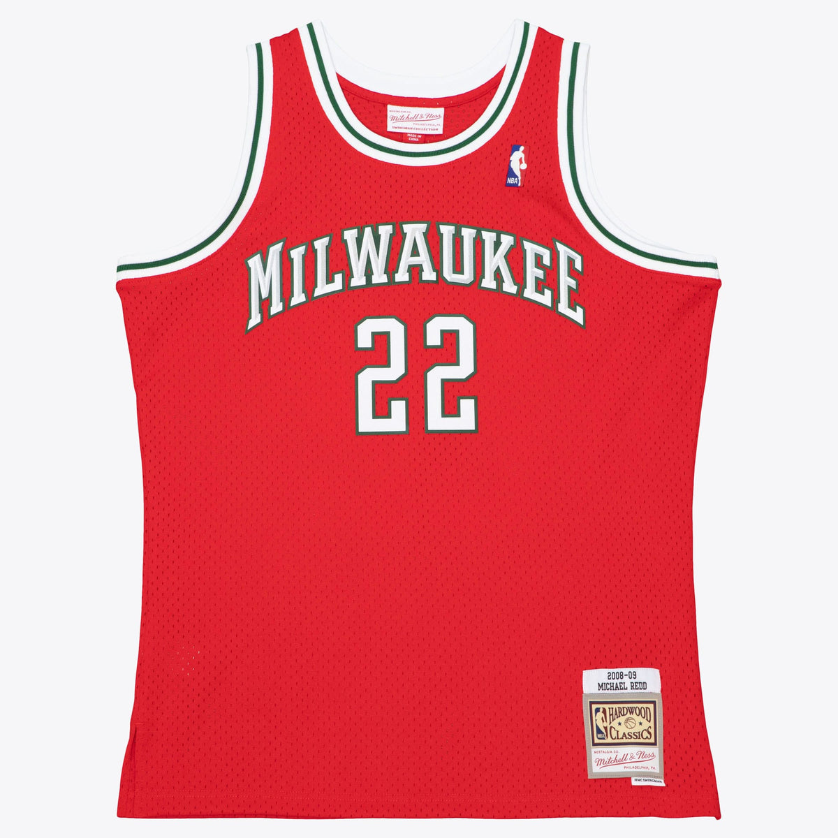 Men's Milwaukee Bucks Swingman NBA Basketball Jersey Michael Redd 2008-09 - view 2