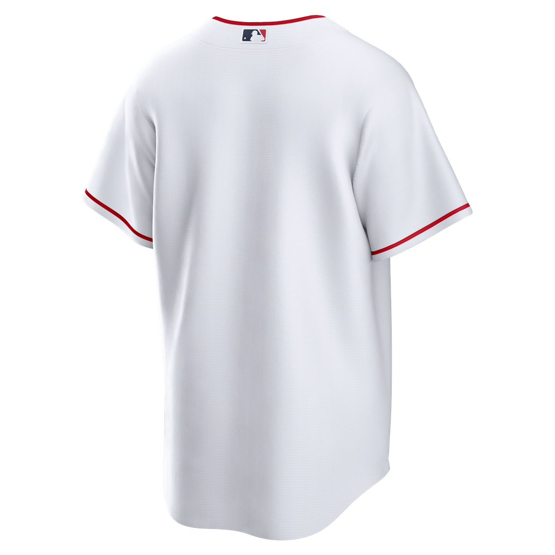 Men's Los Angeles Angels White Home Big & Tall Replica MLB Baseball Jersey - view 3