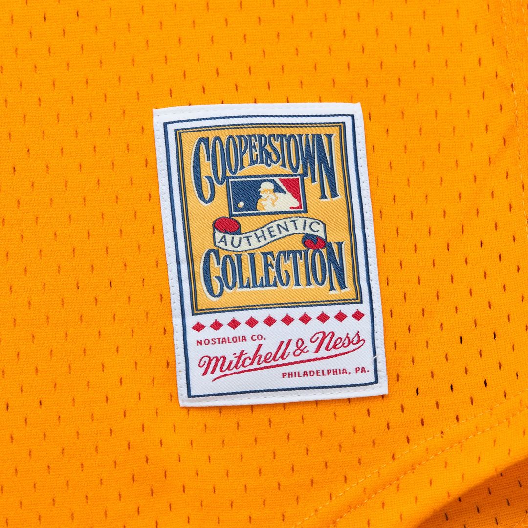 Men's San Diego Padres Tony Gwynn Gold Big & Tall Cooperstown Mesh Batting Practice MLB Baseball Jersey - view 7
