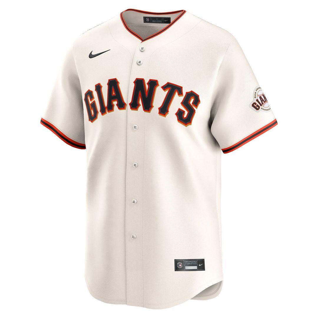 Men's San Francisco Giants Rafael Devers Cream Home Limited MLB Baseball Jersey - view 2