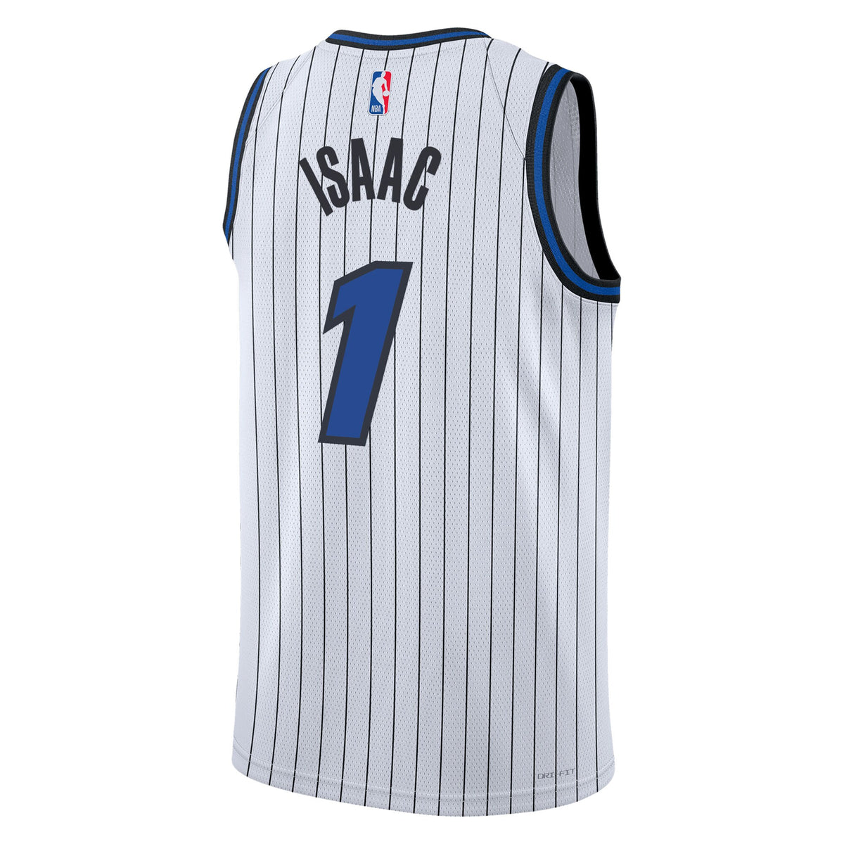 Unisex Jonathan Isaac Orlando Magic Replica Association Edition Swingman NBA Basketball Jersey - White - view 4