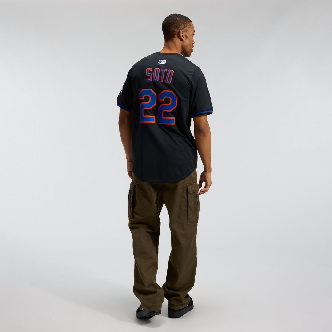Men's New York Mets Juan Soto Black Alternate Limited MLB Baseball Jersey - view 6