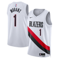 Unisex Ja Morant Portland Trail Blazers Replica Association Edition Swingman NBA Basketball Jersey - White - view 1
