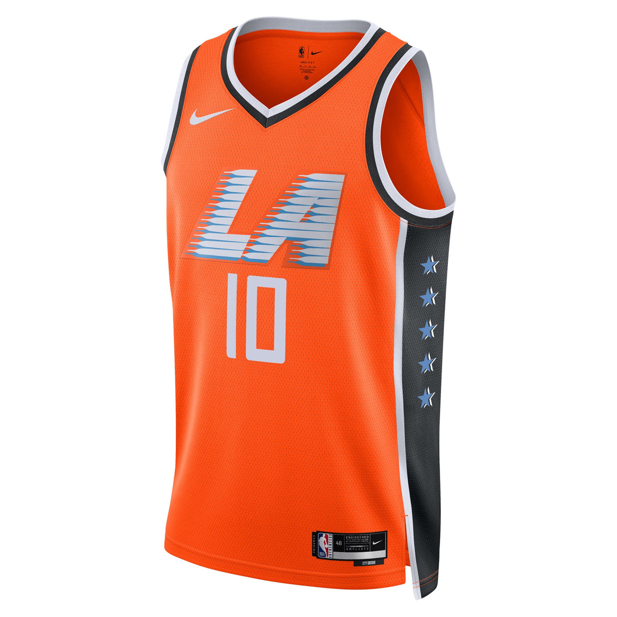 Unisex Darius Garland LA Clippers 2025/26 City Edition Swingman NBA Basketball Jersey - Orange - view 3