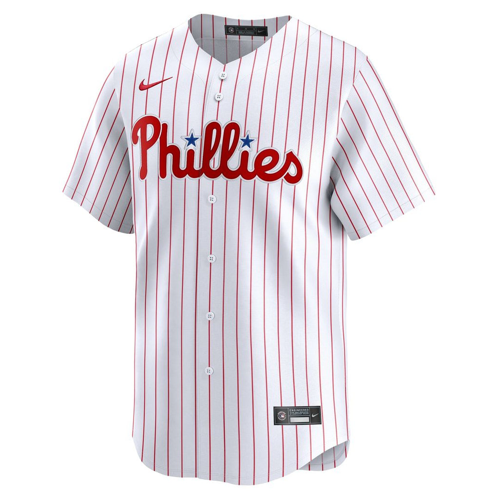 Men's Philadelphia Phillies Aaron Nola White Home Limited MLB Baseball Jersey - view 2