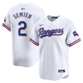 Men's Texas Rangers Marcus Semien White Home Limited MLB Baseball Jersey - view 1
