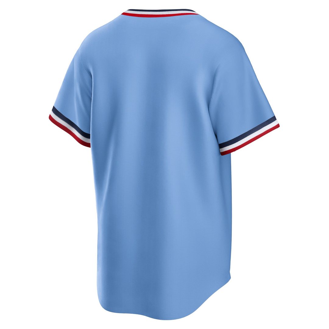 Men's Minnesota Twins Light Blue Road Cooperstown Collection MLB Baseball Jersey - view 3