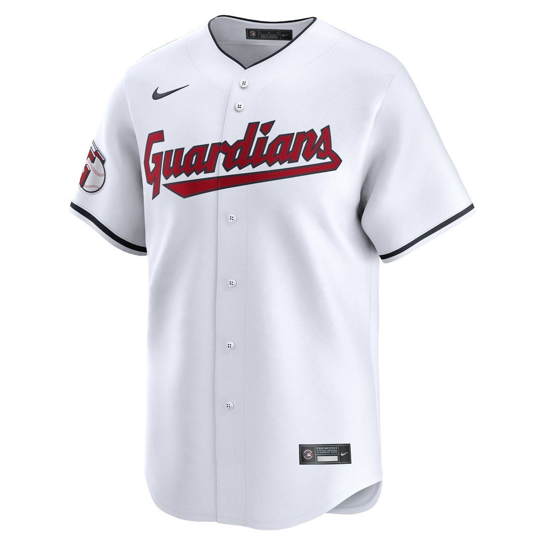 Men's Cleveland Guardians David Fry White Home Limited MLB Baseball Jersey - view 2