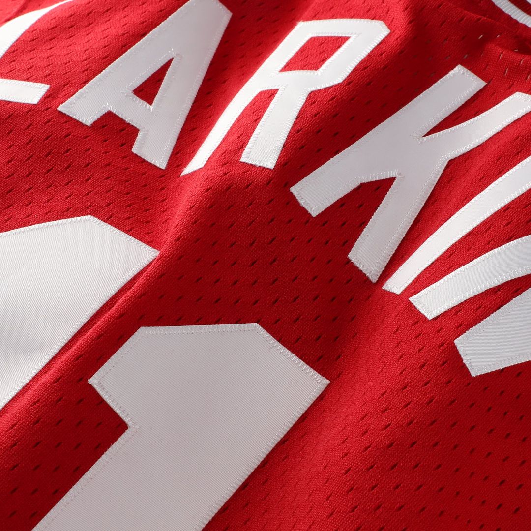 Men's Cincinnati Reds Barry Larkin Red Batting Practice MLB Baseball Jersey - view 5