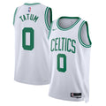 Unisex Jayson Tatum Boston Celtics Association Edition Swingman NBA Basketball Jersey - White - view 1