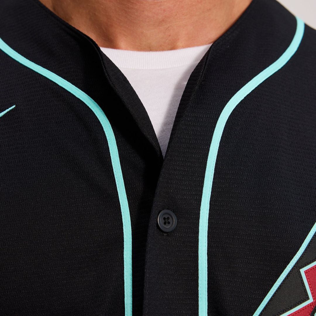 Men's Arizona Diamondbacks Corbin Carroll Crimson Alternate 2 Replica MLB Baseball Jersey - view 56