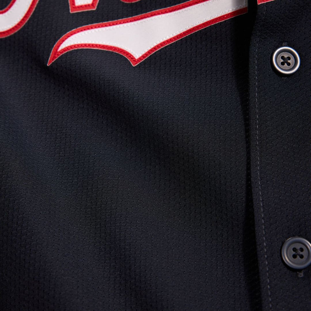 Men's Washington Nationals James Wood Navy Alternate Limited MLB Baseball Jersey - view 14