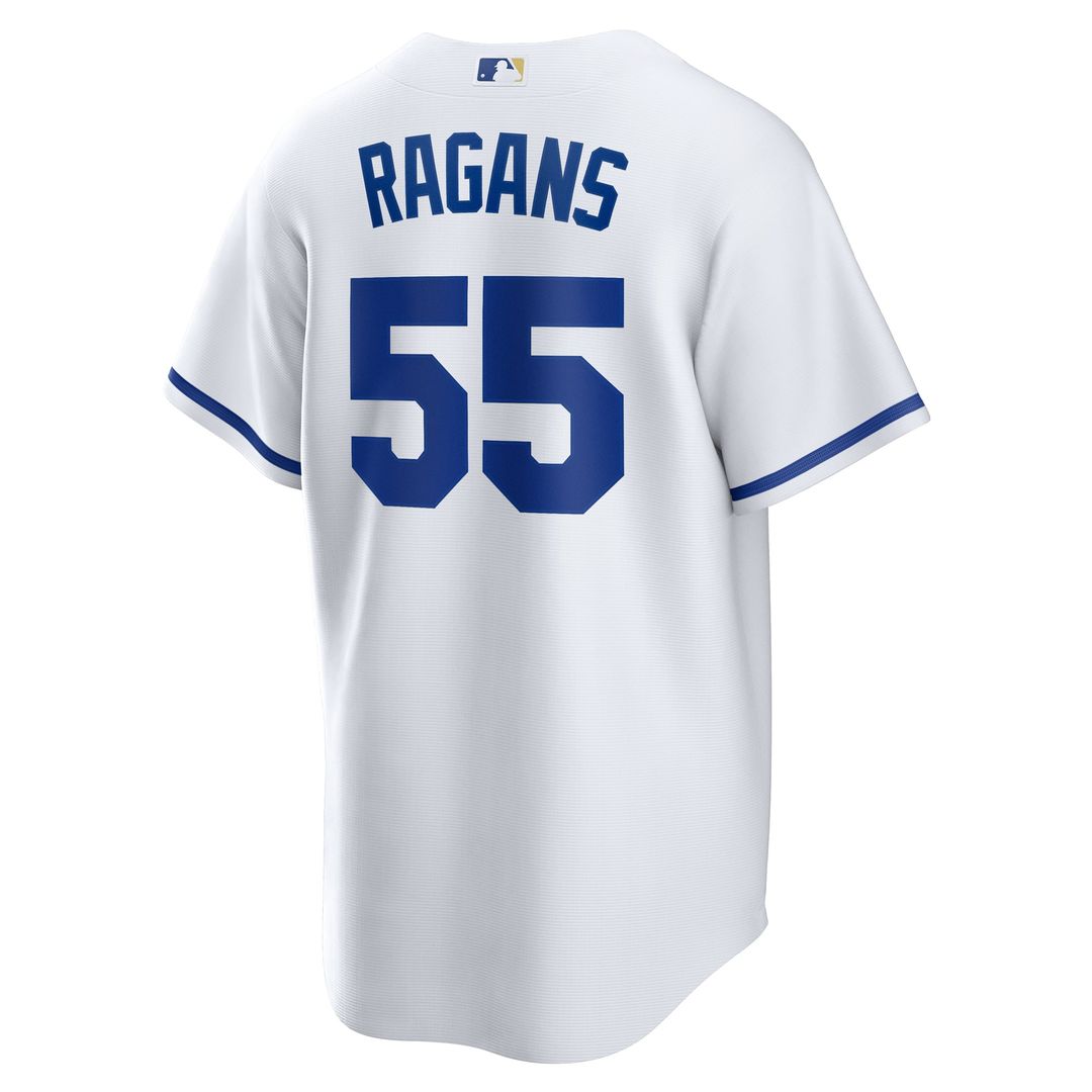 Men's Kansas City Royals Cole Ragans White Home Replica MLB Baseball Jersey - view 3