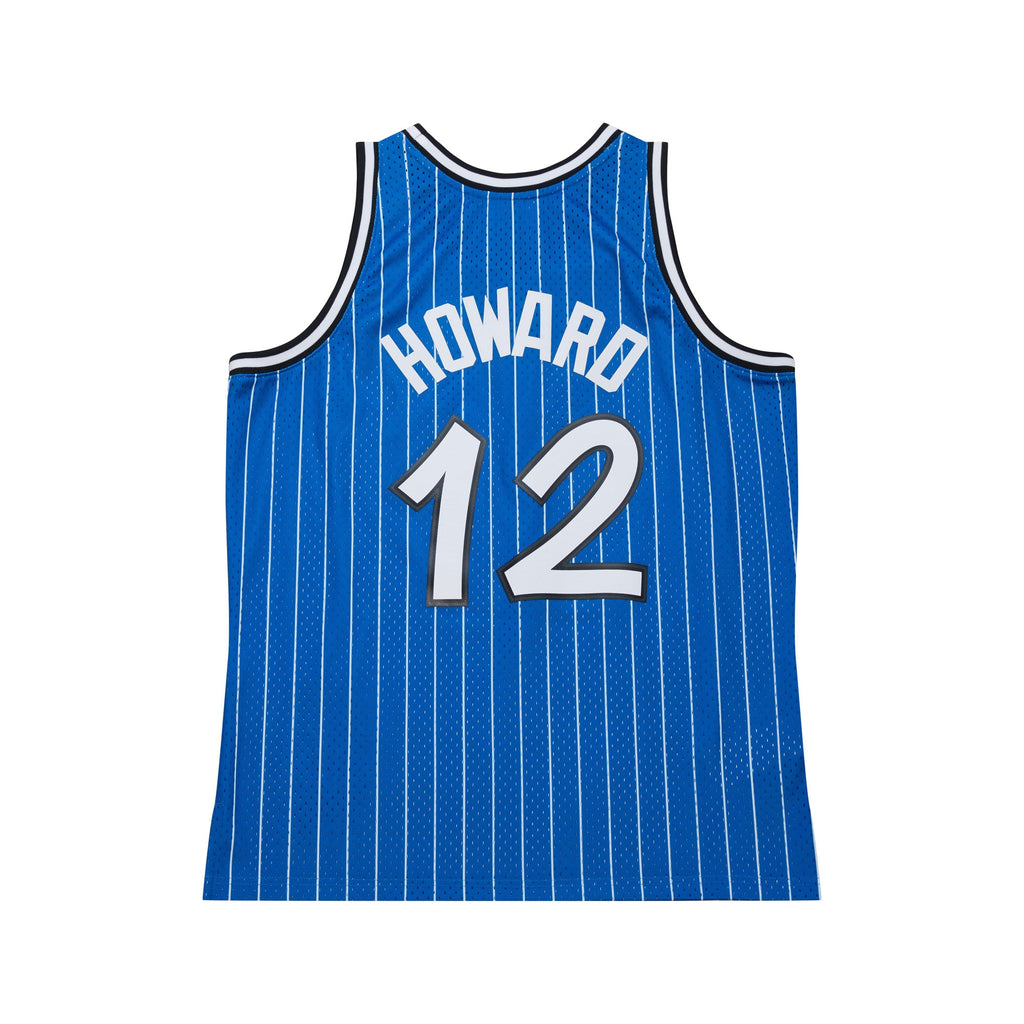 Men's Dwight Howard Blue Orlando Magic 2004/05 Hardwood Classics Hall of Fame Swingman NBA Basketball Jersey - view 4