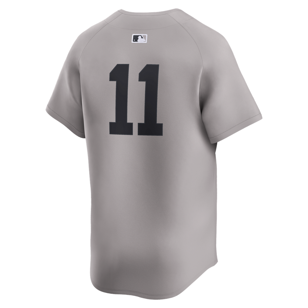 Men's New York Yankees Anthony Volpe Gray Road Limited MLB Baseball Jersey - view 6