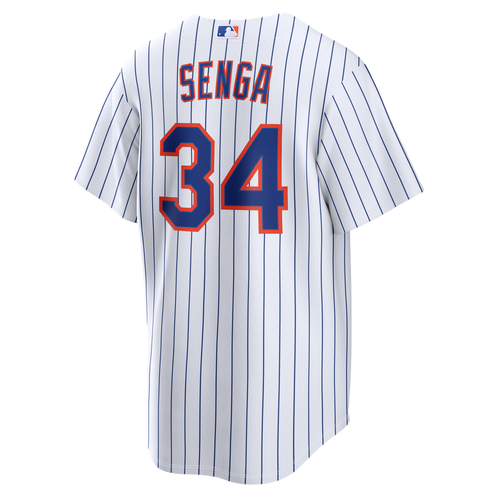 Men's New York Mets Kodai Senga White Home Replica MLB Baseball Jersey - view 3