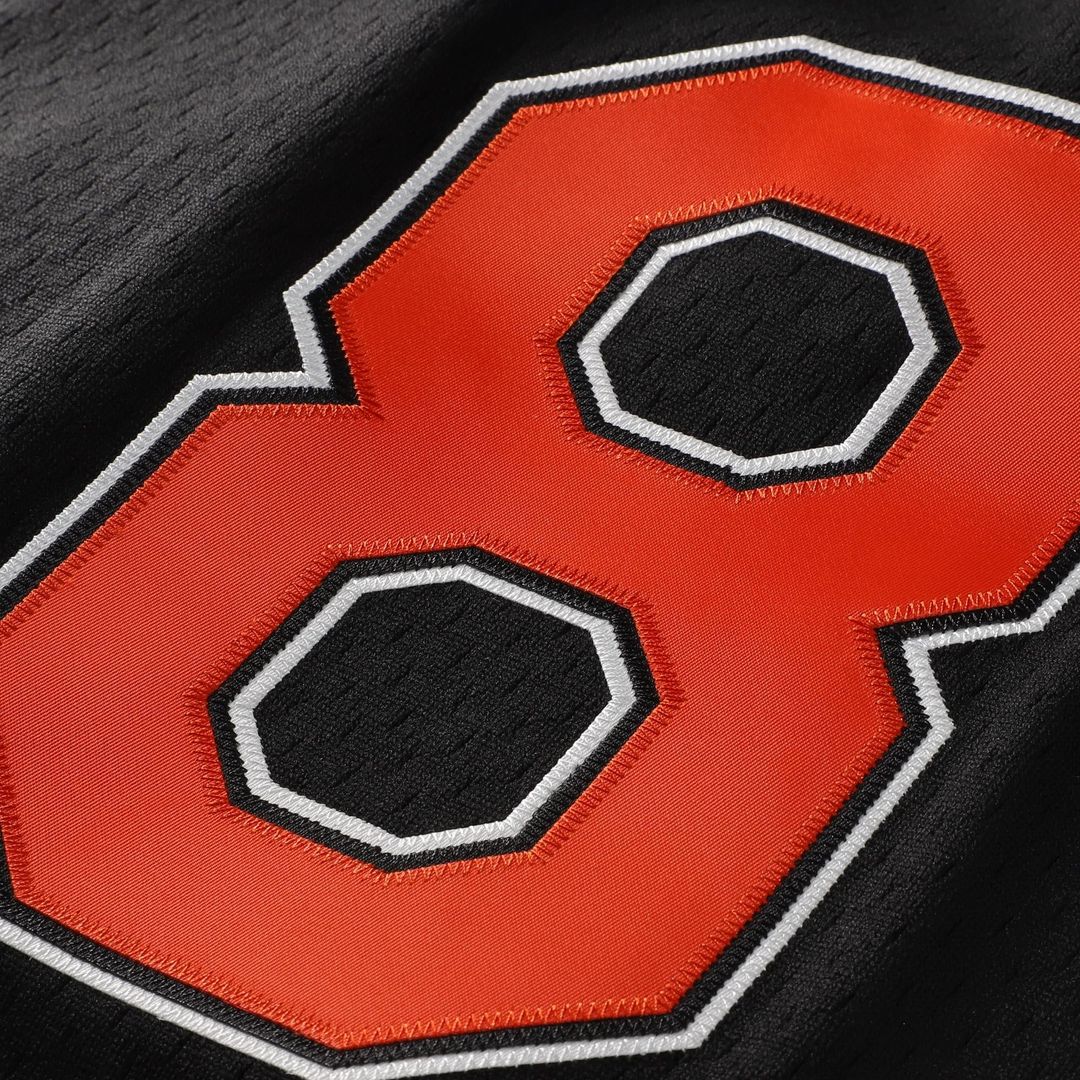 Men's Baltimore Orioles Cal Ripken Jr. Black Batting Practice MLB Baseball Jersey - view 5