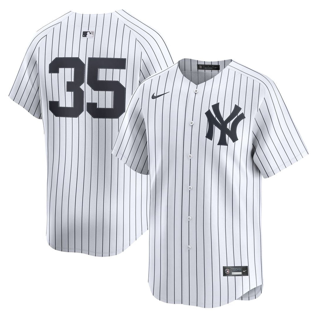 Men's New York Yankees Cody Bellinger White Home Limited MLB Baseball Jersey - view 1