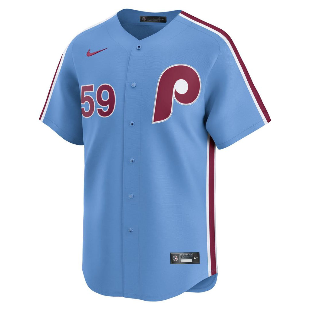 Men's Philadelphia Phillies Jhoan Duran White Home Limited MLB Baseball Jersey - view 8