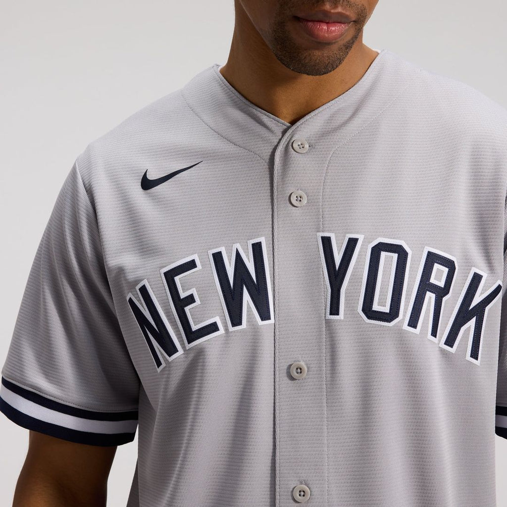 Men's New York Yankees Anthony Volpe Gray Road Replica MLB Baseball Jersey - view 7