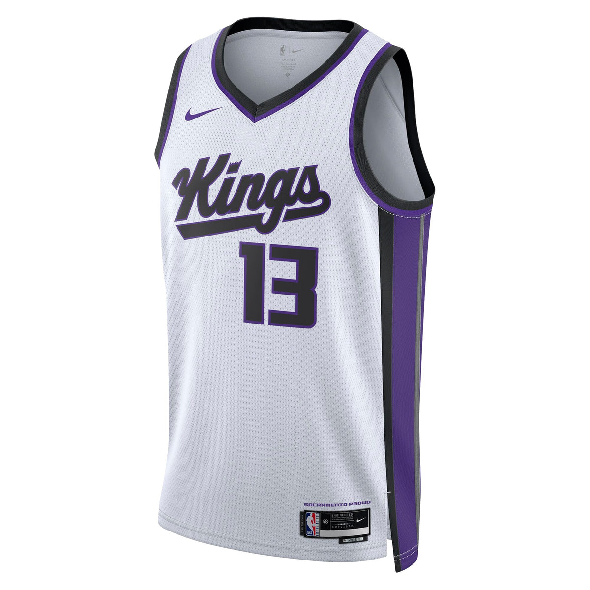 Unisex Keegan Murray Sacramento Kings Association Edition Swingman NBA Basketball Jersey - White - view 3