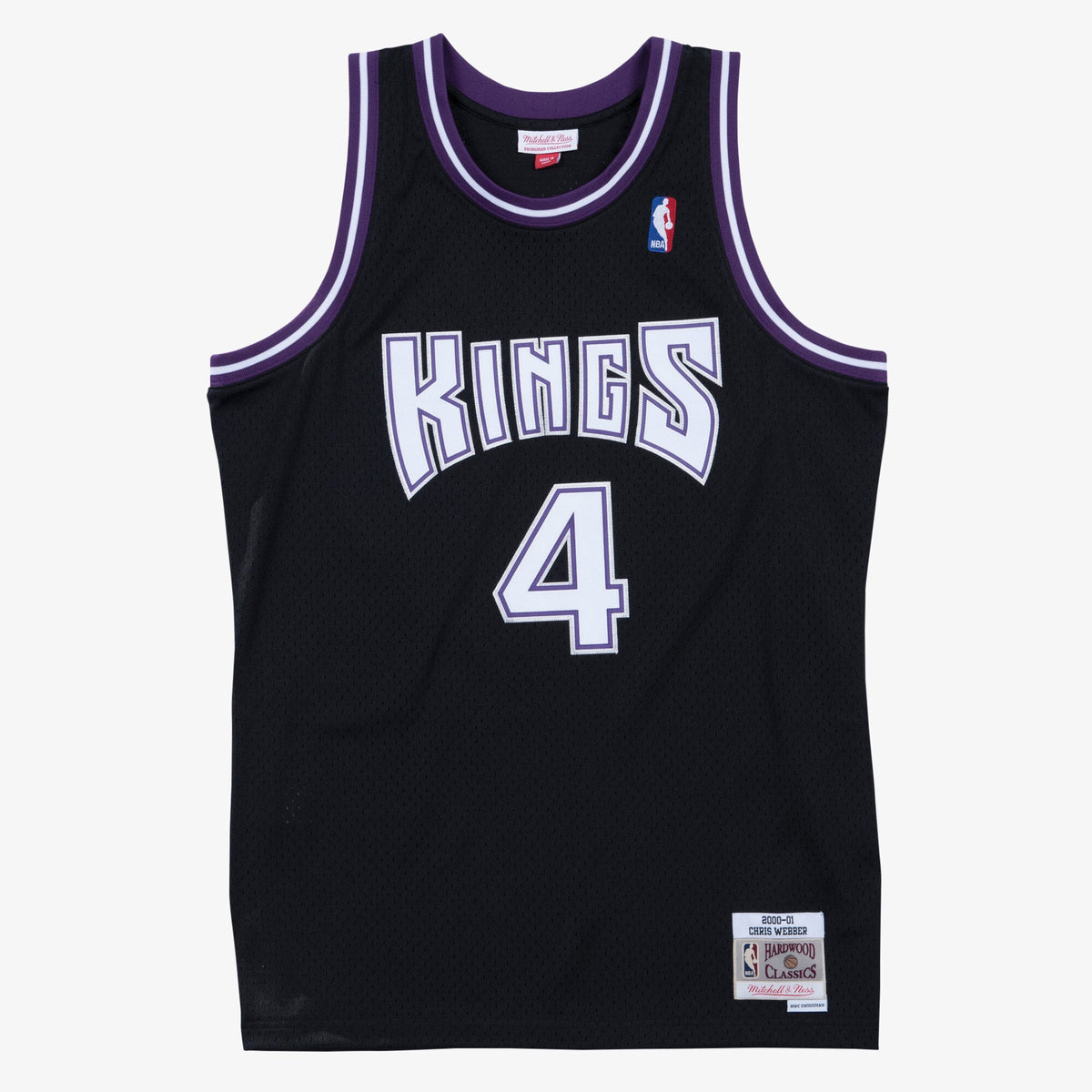 Men's Sacramento Kings Swingman NBA Basketball Jersey Road Chris Webber 2000-01 - view 1