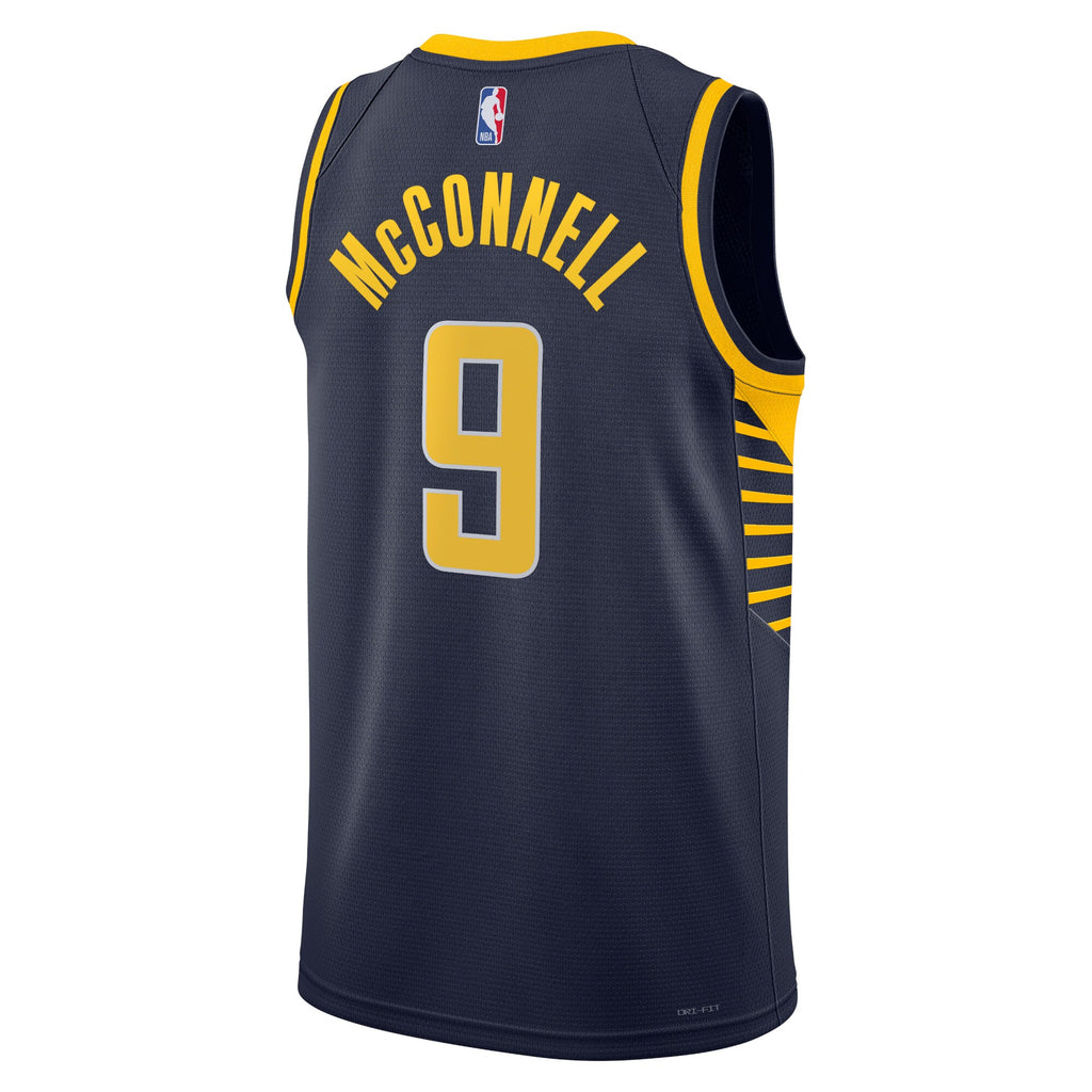 Unisex T.J. McConnell Indiana Pacers Icon Edition Swingman NBA Basketball Jersey - Navy - view 3