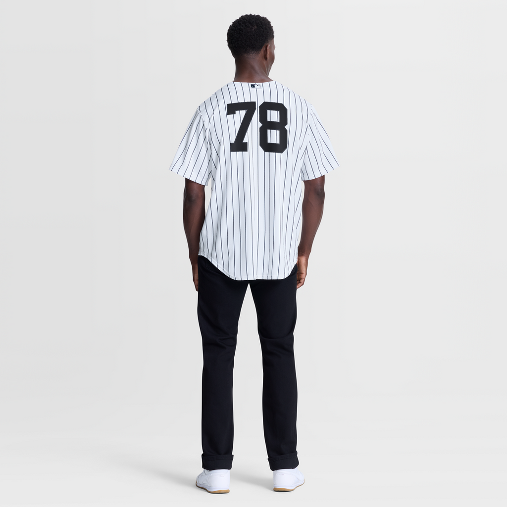 Men's New York Yankees Spencer Jones White Home Replica MLB Baseball Jersey - view 3