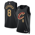 Unisex Dennis Schröder Cleveland Cavaliers Statement Edition Swingman NBA Basketball Jersey - Black - view 1