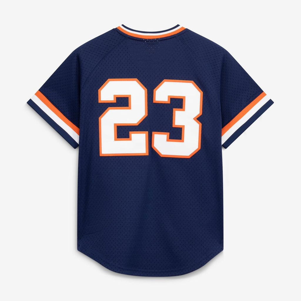 Men's Detroit Tigers Kirk Gibson Navy Batting Practice MLB Baseball Jersey - view 3