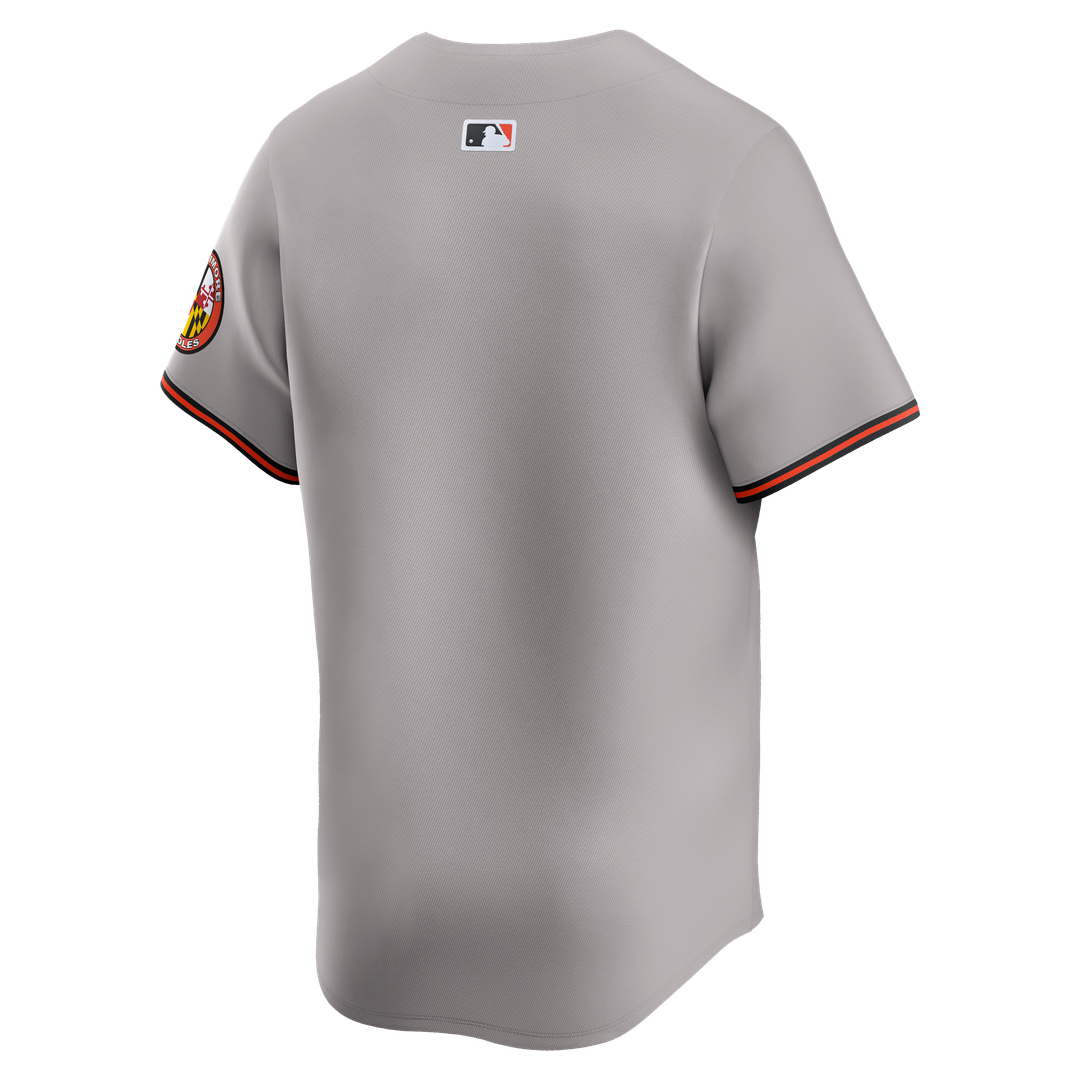 Men's Baltimore Orioles Gray Road Limited MLB Baseball Jersey - view 8