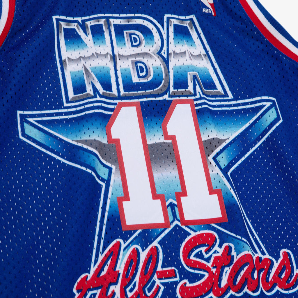 Men's NBA All-Star West Swingman Jersey Karl Malone 1992 - view 4
