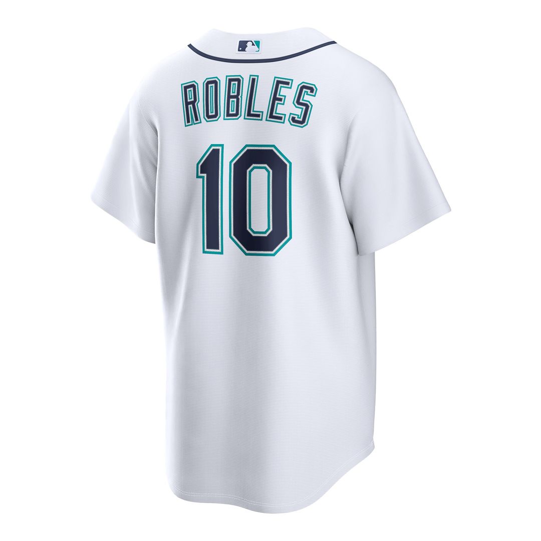 Men's Seattle Mariners Victor Robles White Home Replica MLB Baseball Jersey - view 3
